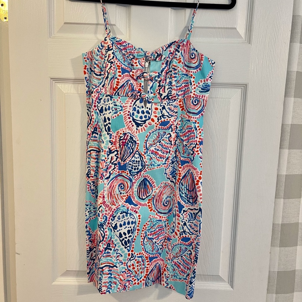 Lily Pulitzer cut out mini dress